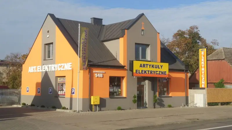 Sklep Artykuły Elektryczne Prądnica przy ul. Słowackiego 148 w Radomiu